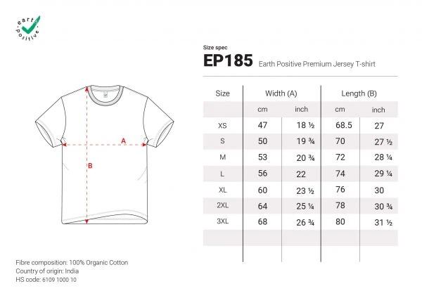 T-Shirt Unisex hell-beige "I Love Dogs" Brust – Bild 6